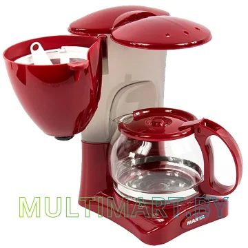 Капельная кофеварка Marta MT-2115 (бордовый гранат) картинка 2